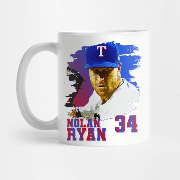 Nolan ryan by Aloenalone